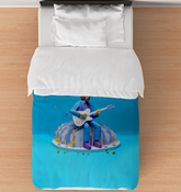 Enchanted Forest Paper Kirigami Duvet Cover