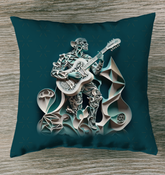 Disco Deck Outdoor Pillow