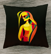 Haute Couture Outdoor Accent Pillow - Beyond T-shirts