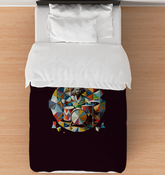 Instrumental Illusion Duvet Cover