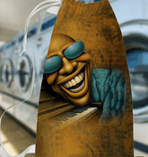 Radiant Reflections IV Laundry Bag in White.