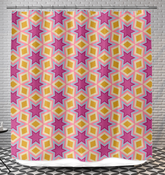 Elegant bathroom decor with Artistic Waves shower curtain.