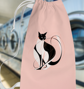 Elegant Feline Silhouette Bag