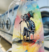 Bassoonist's Bubbly Ballad Laundry Bag