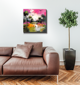 Rolling Meadows Landscape Wrapped Canvas