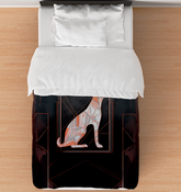 Playful Dachshund Antics Comforter