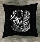 Hip-Hop Harmony Outdoor Pillow