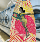 Surfing 1 12 Laundry Bag loaded with laundry, showcasing its durability and capacity for all your washing needs.