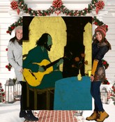 Vintage Vinyl Record Sherpa Blanket - Beyond T-shirts