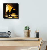 Saxophone Serenade - Jazz Music Canvas Print - Beyond T-shirts