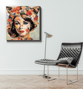 Rhapsody In Color Wrapped Canvas Musical Vibrancy - Beyond T-shirts