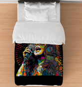 Serene Songbird Duvet Cover