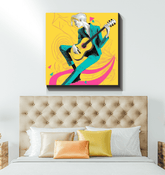 Elegant Couture Harmony Wrapped Canvas - Beyond T-shirts