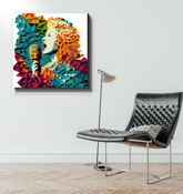 Harmonic Horizons Wrapped Canvas