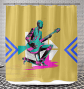 Fashionista's Delight Shower Curtain - Fashion Jam Collection - Beyond T-shirts