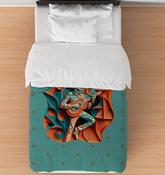 Keyboard Kaleidoscope Comforter