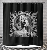 Tempo Tunes Shower Curtain
