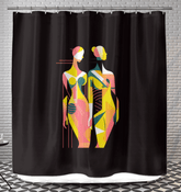 Haute Couture Canvas Bath Curtain - Beyond T-shirts