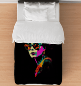 Sculpted Floral Romance Duvet Cover - Beyond T-shirts