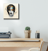 Empowerment in Abstractions: Women's Canvas - Beyond T-shirts