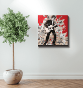 Symphonic Serenity Wrapped Canvas Music's Tranquility - Beyond T-shirts