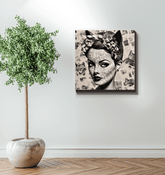 Symphonic Reflection Wrapped Canvas Melodic Resonance - Beyond T-shirts