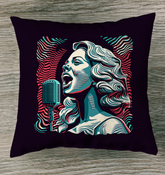 Hip-Hop Haven Outdoor Pillow