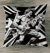 Hip Hop Beat Street Outdoor Pillow