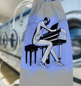 Gramophone Charm Laundry Tote - Beyond T-shirts