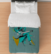 Runway Glamour Fashion Jam Duvet Cover - Beyond T-shirts