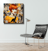 Serenade In Sound Wrapped Canvas Melodic Euphoria - Beyond T-shirts