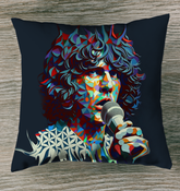 Trumpet Serenade Outdoor Pillow