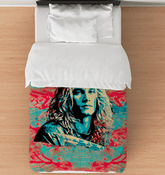 Surfing Embrace Bed Comforter - Beyond T-shirts