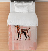 Loving Labrador Embrace Comforter