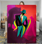 Whimsical Garden Fantasy Sherpa Blanket - Beyond T-shirts