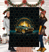 Racing Red Sherpa Blanket