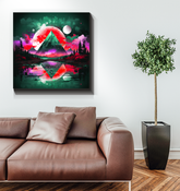 Enchanted Estuary Peaceful Landscape Canvas