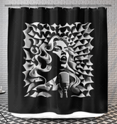Hip-Hop Graffiti Shower Curtain