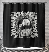 Orchestral Ode Shower Curtain