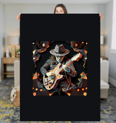 Lyrical Lounge Sherpa Blanket