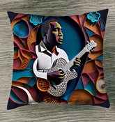 Harmonious Composition Outdoor Pillow