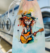 Harpist's Harmonious Harmony Laundry Bag