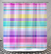 Enhance your bathroom with the soothing hues of the Watercolor Dream Shower Curtain, bringing artful elegance to your space.