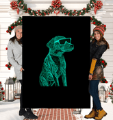 dog's Wisdom Journey Sherpa Blanket - Beyond T-shirts