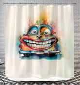 Bassoonist's Bubbly Brook Shower Curtain