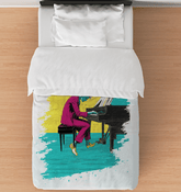 Glam Rock Revival Duvet Ensemble - Beyond T-shirts