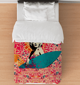 Surf Sunrise Duvet Cover Set - Beyond T-shirts