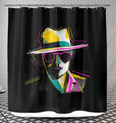Fashion Sketchbook Shower Curtain - Beyond T-shirts