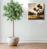 Forest Reflections Landscape Wrapped Canvas