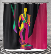Glamour Goddess Shower Curtain - Beyond T-shirts